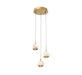 Lib & Co. Canada - LED Pendant - Baveno - Painted Antique Brass- Union Lighting Luminaires Decor