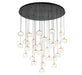 Lib & Co. Canada - LED Chandelier - Manarola - Matte Black- Union Lighting Luminaires Decor