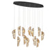 Lib & Co. Canada - LED Chandelier - Sorrento - Black- Union Lighting Luminaires Decor