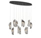 Lib & Co. Canada - LED Chandelier - Sorrento - Black- Union Lighting Luminaires Decor