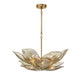 Lib & Co. Canada - 12 Light Chandelier - Corato - Brushed Brass- Union Lighting Luminaires Decor