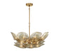 Lib & Co. Canada - 16 Light Chandelier - Corato - Brushed Brass- Union Lighting Luminaires Decor