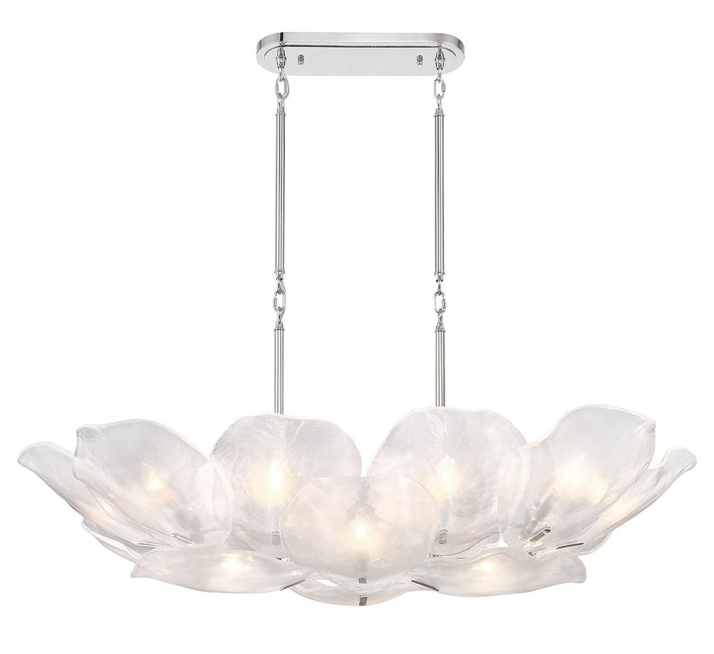 Lib & Co. Canada - 14 Light Island Chandelier - Corato - Chrome- Union Lighting Luminaires Decor