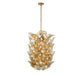 Lib & Co. Canada - 40 Light Chandelier - Corato - Brushed Brass- Union Lighting Luminaires Decor