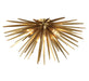 Lib & Co. Canada - Three Light Ceiling Mount - Trapani - Soft Brass- Union Lighting Luminaires Decor