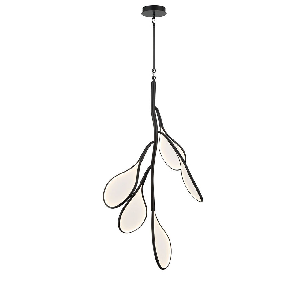 Lib & Co. Canada - LED Chandelier - Volare - Brushed Gunmetal- Union Lighting Luminaires Decor
