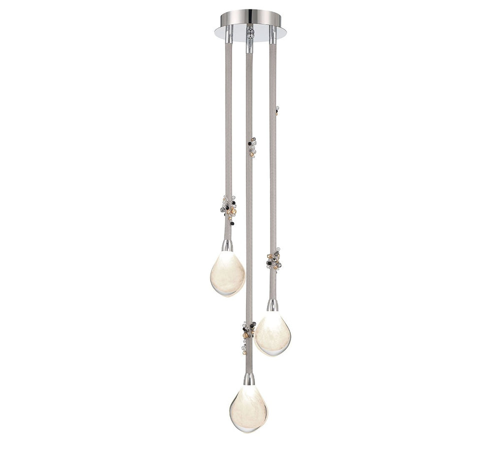 Lib & Co. Canada - LED Pendant - Bellissima - Silver Sleeve- Union Lighting Luminaires Decor