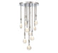 Lib & Co. Canada - LED Chandelier - Bellissima - Silver Sleeve- Union Lighting Luminaires Decor