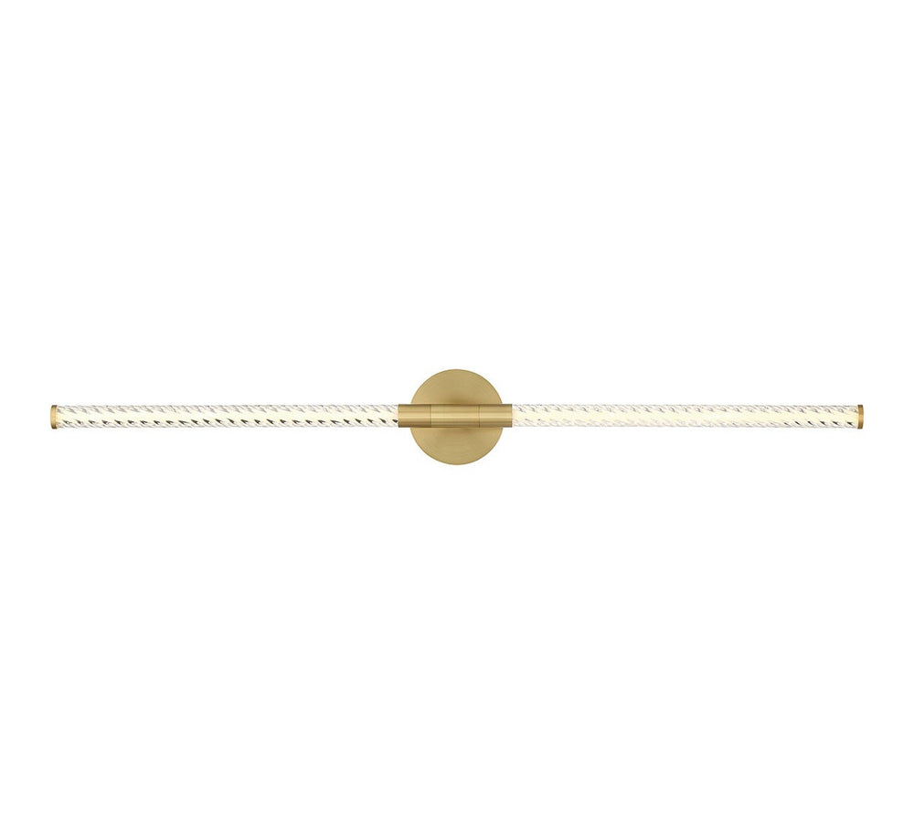 Lib & Co. Canada - LED Wall Mount - Volterra - Brushed Gold- Union Lighting Luminaires Decor