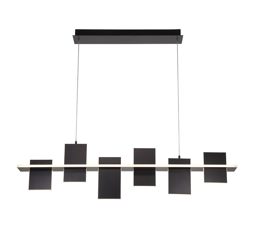 Lib & Co. Canada - LED Chandelier - Affilato - Satin black- Union Lighting Luminaires Decor