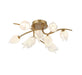 Lib & Co. Canada - LED Ceiling Mount - Belluno - Champagne Gold- Union Lighting Luminaires Decor