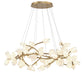 Lib & Co. Canada - LED Chandelier - Belluno - Champagne Gold- Union Lighting Luminaires Decor