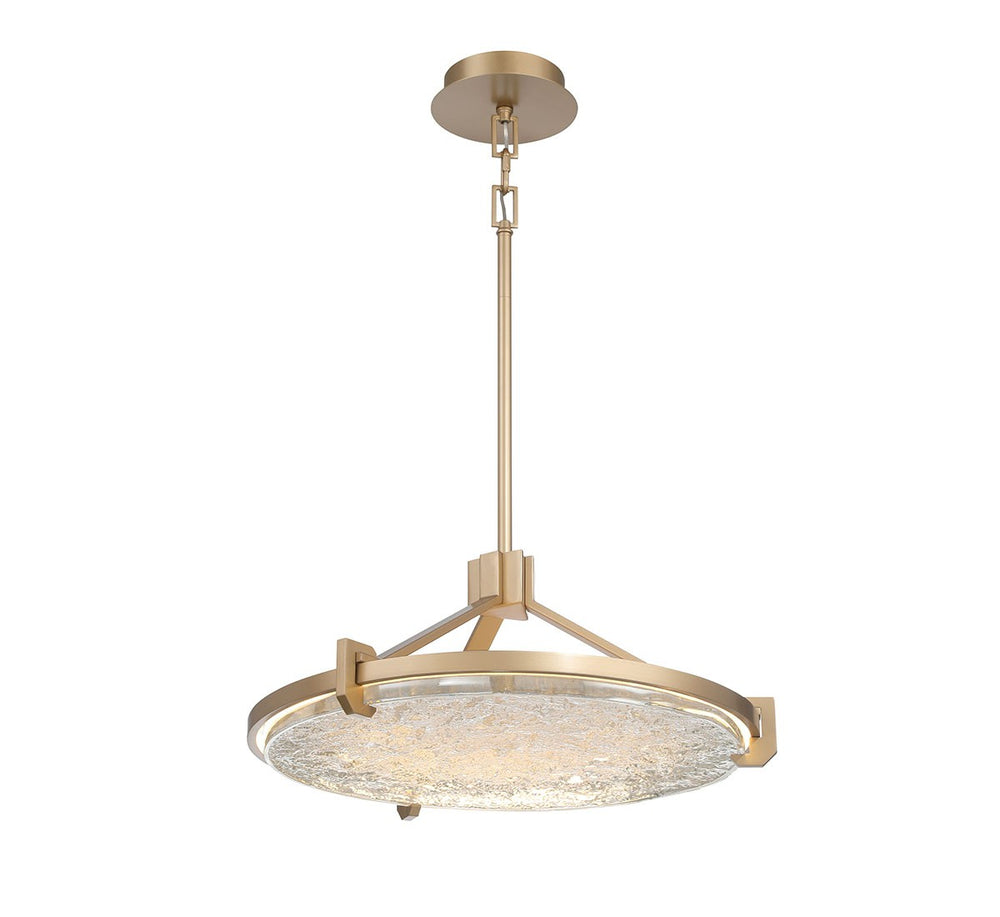 Lib & Co. Canada - LED Chandelier - Raffinato - Brushed Gold- Union Lighting Luminaires Decor
