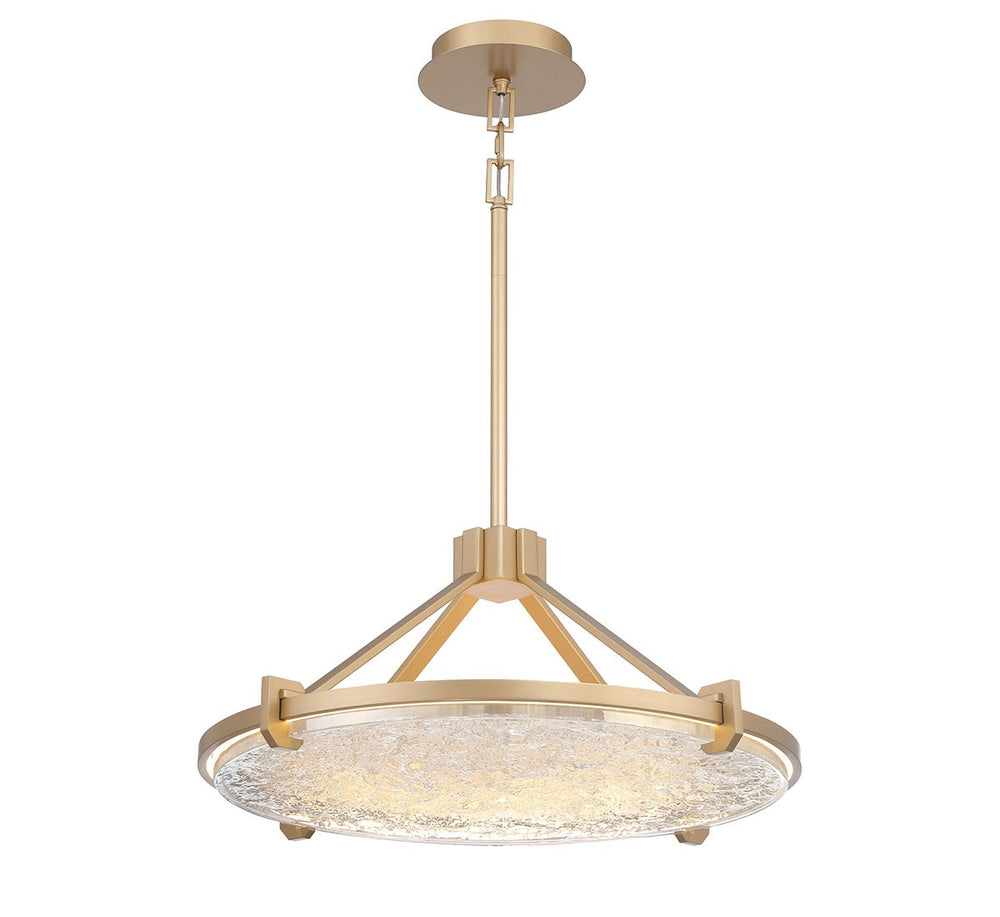 Lib & Co. Canada - LED Chandelier - Raffinato - Brushed Gold- Union Lighting Luminaires Decor