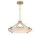 Lib & Co. Canada - LED Chandelier - Raffinato - Brushed Gold- Union Lighting Luminaires Decor