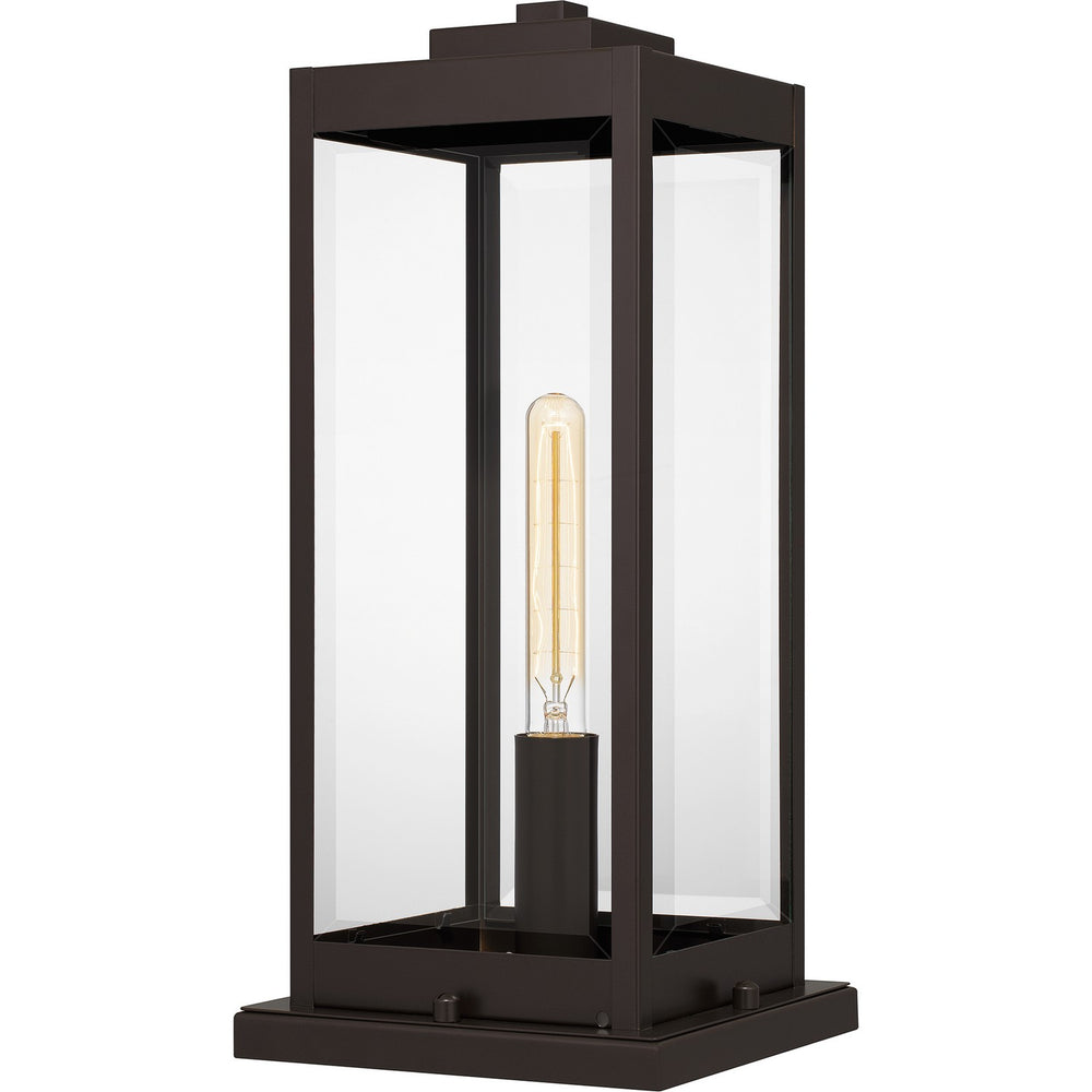 Quoizel - One Light Outdoor Pier Base - Westover - Western Bronze- Union Lighting Luminaires Decor