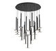 Lib & Co. Canada - LED Chandelier - Piatto - Matte Black- Union Lighting Luminaires Decor