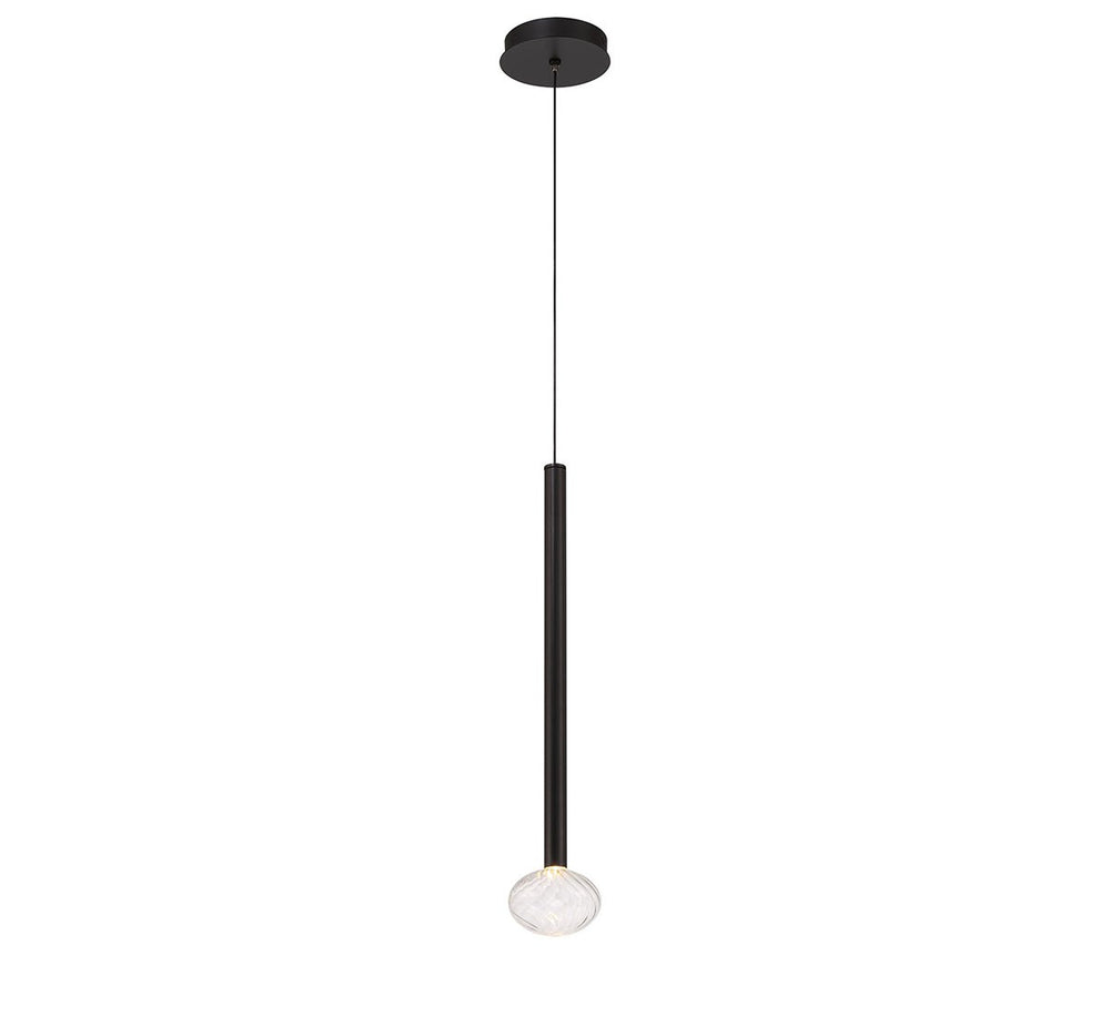 Lib & Co. Canada - LED Pendant - Soffio - Matte Black- Union Lighting Luminaires Decor