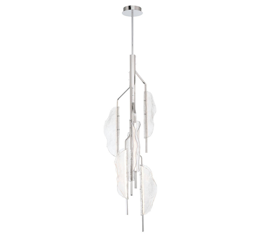 Lib & Co. Canada - LED Chandelier - Savona - Chrome- Union Lighting Luminaires Decor