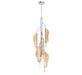 Lib & Co. Canada - LED Chandelier - Savona - Chrome- Union Lighting Luminaires Decor