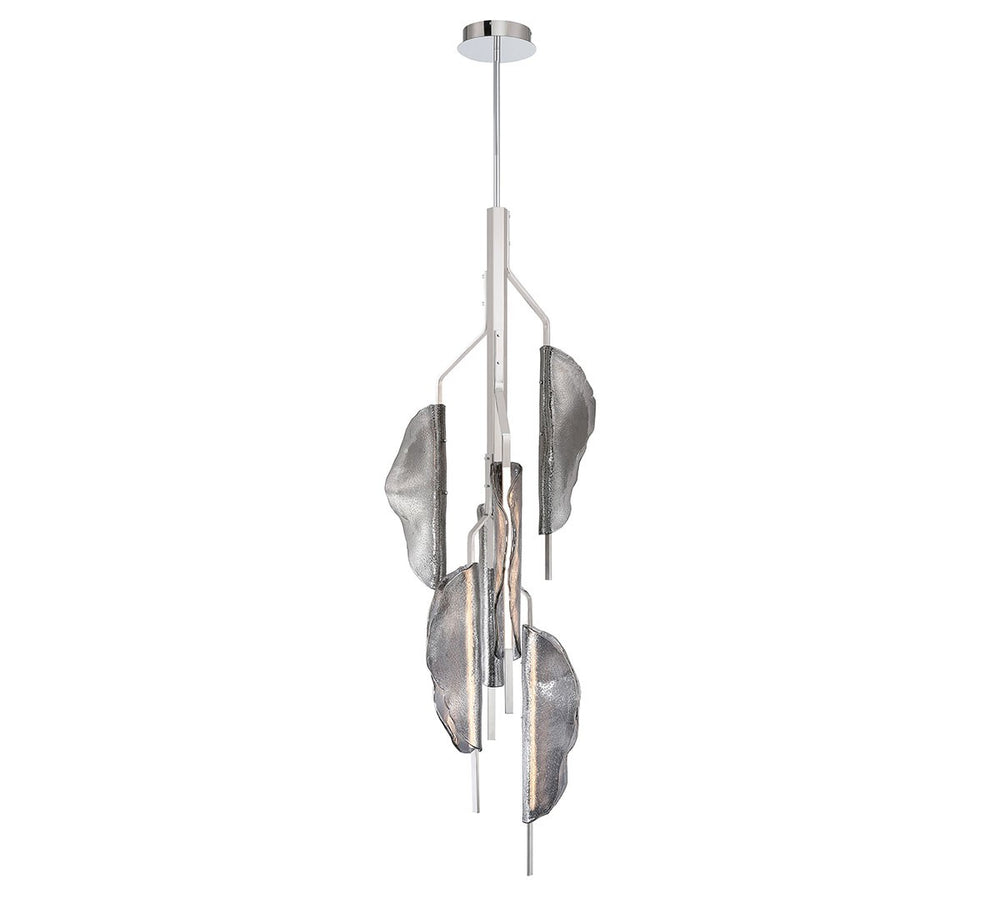 Lib & Co. Canada - LED Chandelier - Savona - Chrome- Union Lighting Luminaires Decor