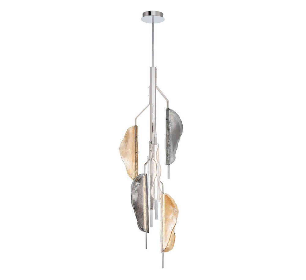 Lib & Co. Canada - LED Chandelier - Savona - Chrome- Union Lighting Luminaires Decor