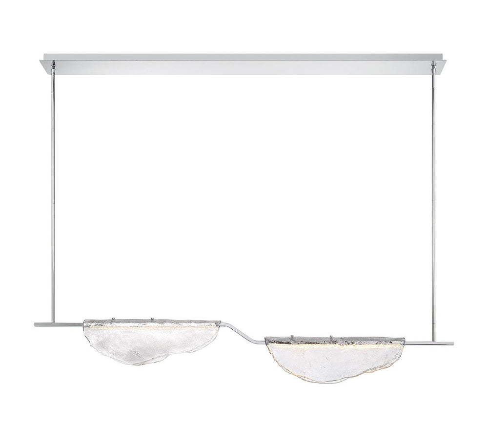 Lib & Co. Canada - LED Chandelier - Savona - Chrome- Union Lighting Luminaires Decor