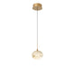 Lib & Co. Canada - LED Pendant - Calcolo - Painted Antique Brass- Union Lighting Luminaires Decor