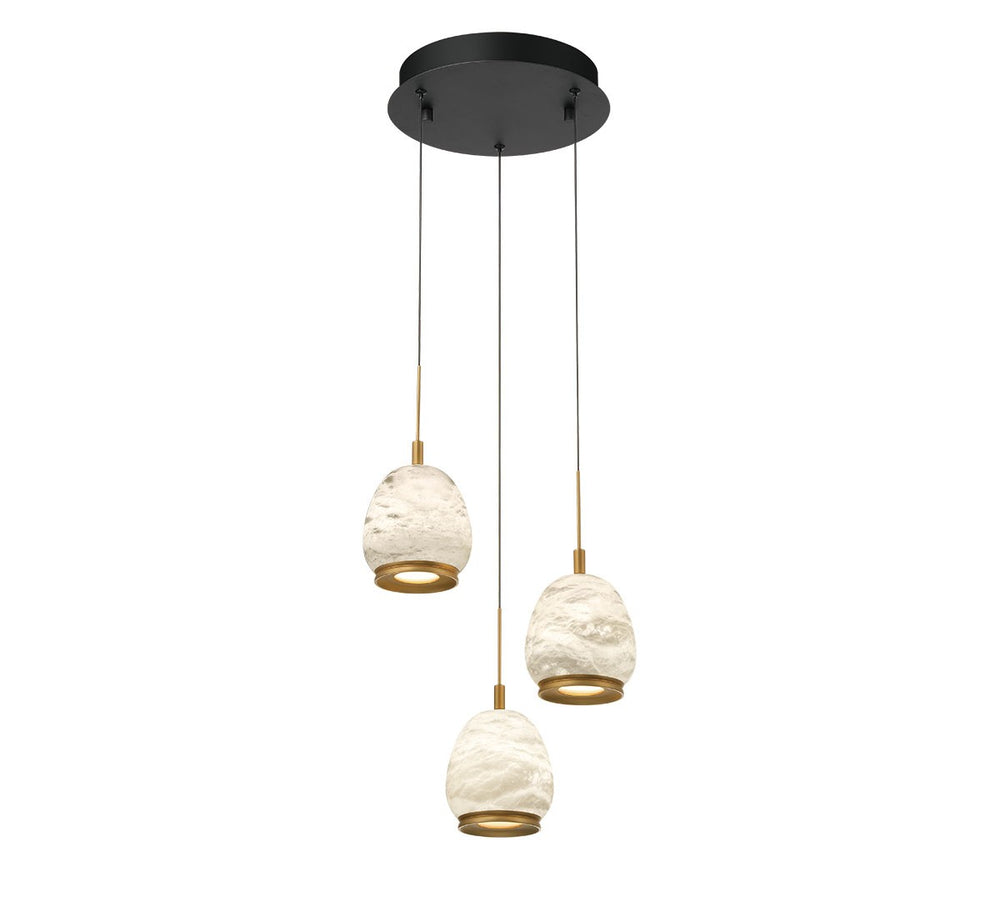 Lib & Co. Canada - LED Pendant - Lucidata - Matte Black- Union Lighting Luminaires Decor