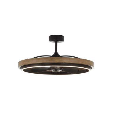 Maxim - LED Fandelight - Teton - Driftwood / Black- Union Lighting Luminaires Decor
