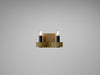 Accord Lighting - One Light Wall Lamp - Flow - Louro Freijo- Union Lighting Luminaires Decor