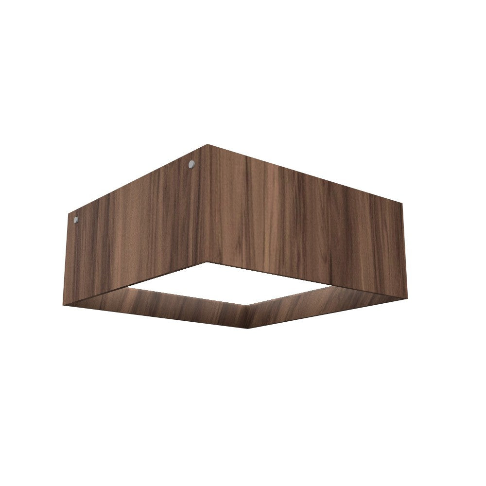 Accord Lighting - LED Ceiling Mount - Squares - American Walnut- Union Lighting Luminaires Decor