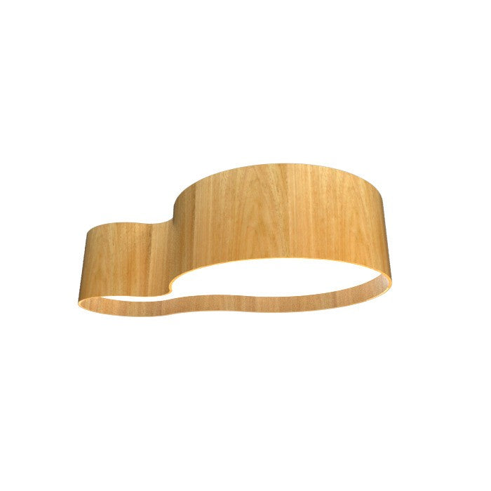 Accord Lighting - LED Ceiling Mount - Organic - Louro Freijo- Union Lighting Luminaires Decor
