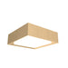 Accord Lighting - LED Ceiling Mount - Squares - Maple- Union Lighting Luminaires Decor