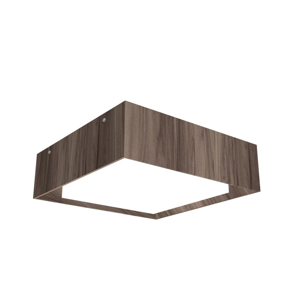 Accord Lighting - LED Ceiling Mount - Squares - American Walnut- Union Lighting Luminaires Decor