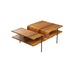 Accord Lighting - Coffee Table - Cascade - Teak- Union Lighting Luminaires Decor