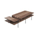 Accord Lighting - Coffee Table - Cascade - American Walnut- Union Lighting Luminaires Decor