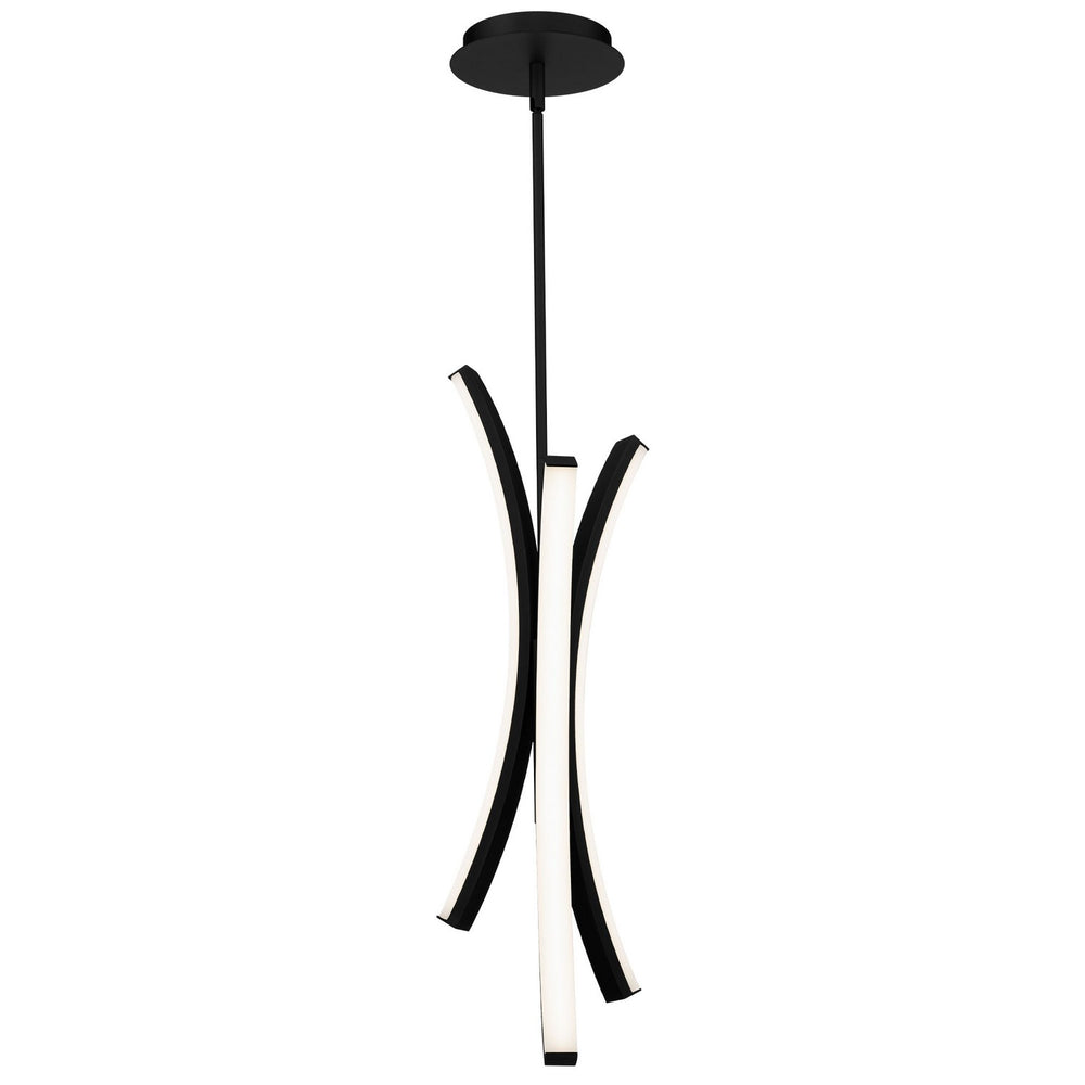W.A.C. Canada - LED Mini Pendant - Tusk - Black- Union Lighting Luminaires Decor