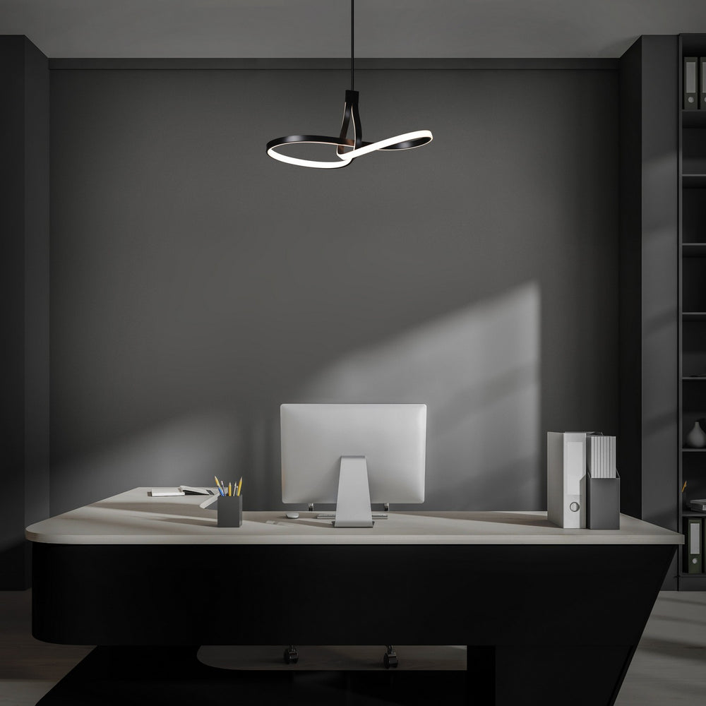 W.A.C. Canada - LED Pendant - Mobius - Black- Union Lighting Luminaires Decor