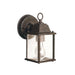 Kichler Canada - One Light Outdoor Wall Mount - Barrie - Tannery Bronze- Union Lighting Luminaires Decor