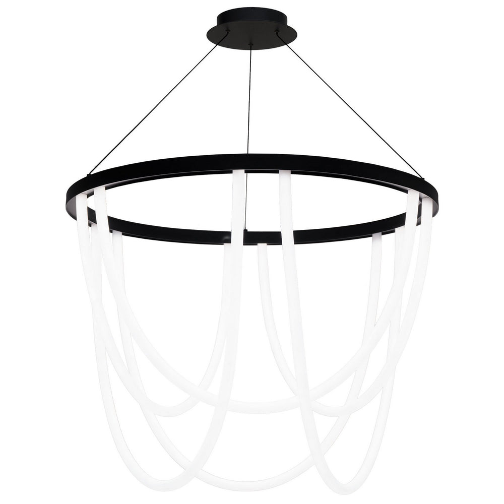 W.A.C. Canada - LED Chandelier - Margarite - Black- Union Lighting Luminaires Decor