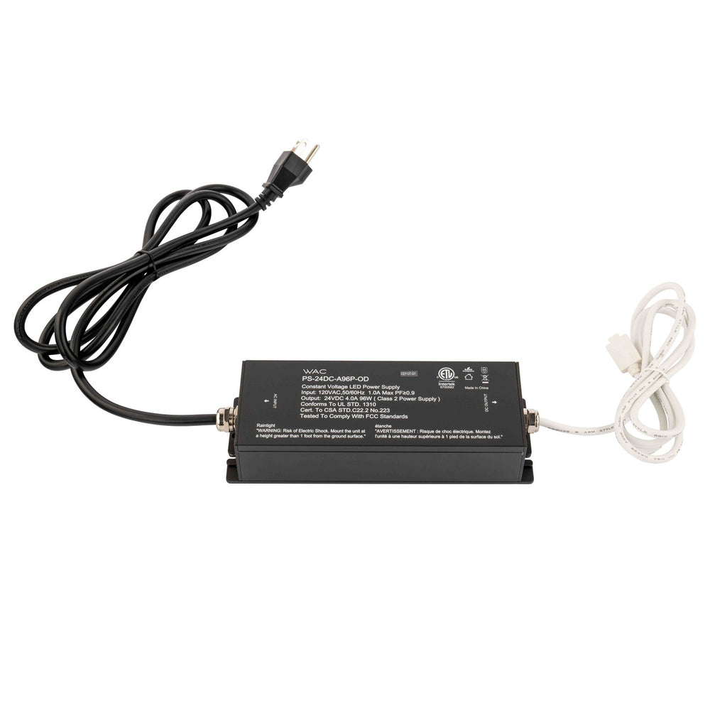W.A.C. Canada - Outdoor Portable Power Supply - Invisiled Outdoor - BLACK- Union Lighting Luminaires Decor
