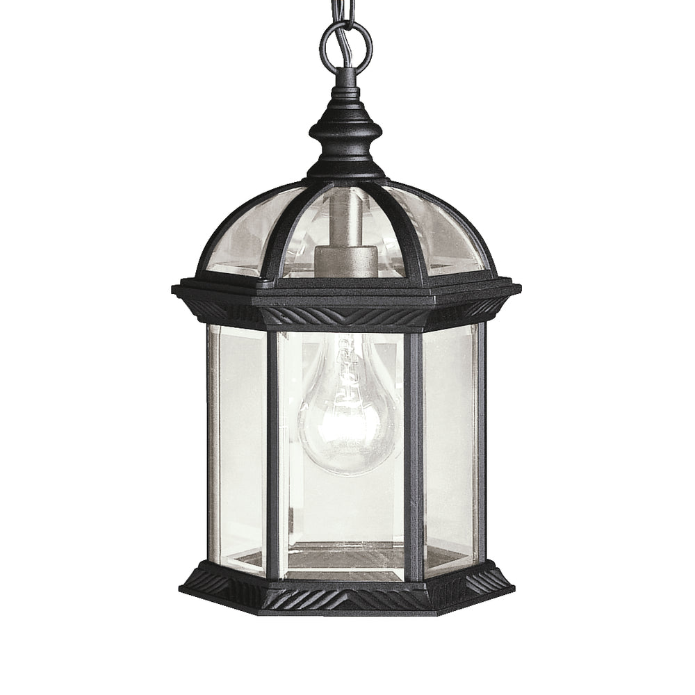 Kichler Canada - One Light Outdoor Pendant - Barrie - Black- Union Lighting Luminaires Decor