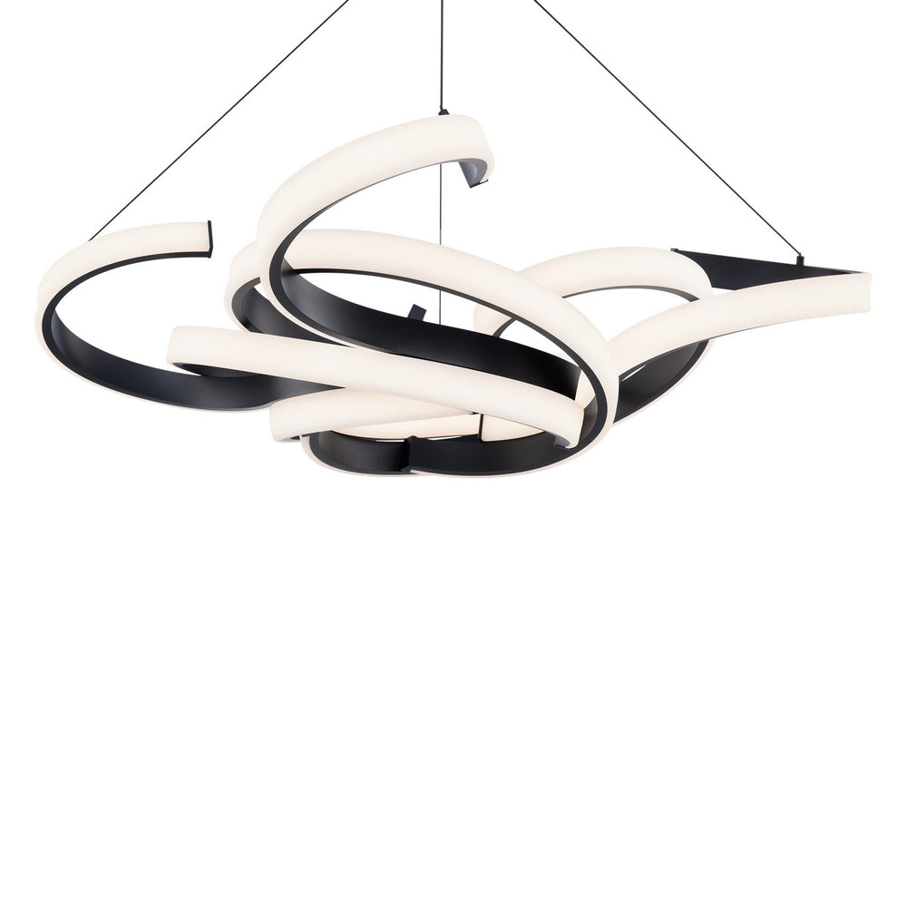 Modern Forms Canada - LED Chandelier - Woven - Black- Union Lighting Luminaires Decor
