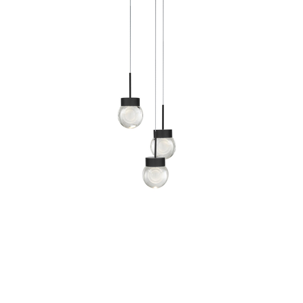 Modern Forms Canada - LED Pendant - Double Bubble - Black- Union Lighting Luminaires Decor