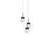 Modern Forms Canada - LED Pendant - Double Bubble - Black- Union Lighting Luminaires Decor