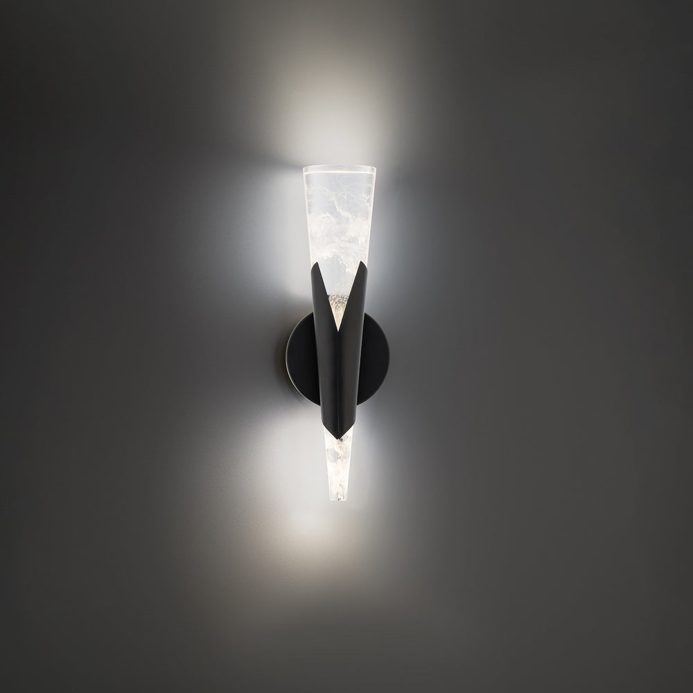 Modern Forms Canada - LED Wall Sconce - Kilt - Black- Union Lighting Luminaires Decor