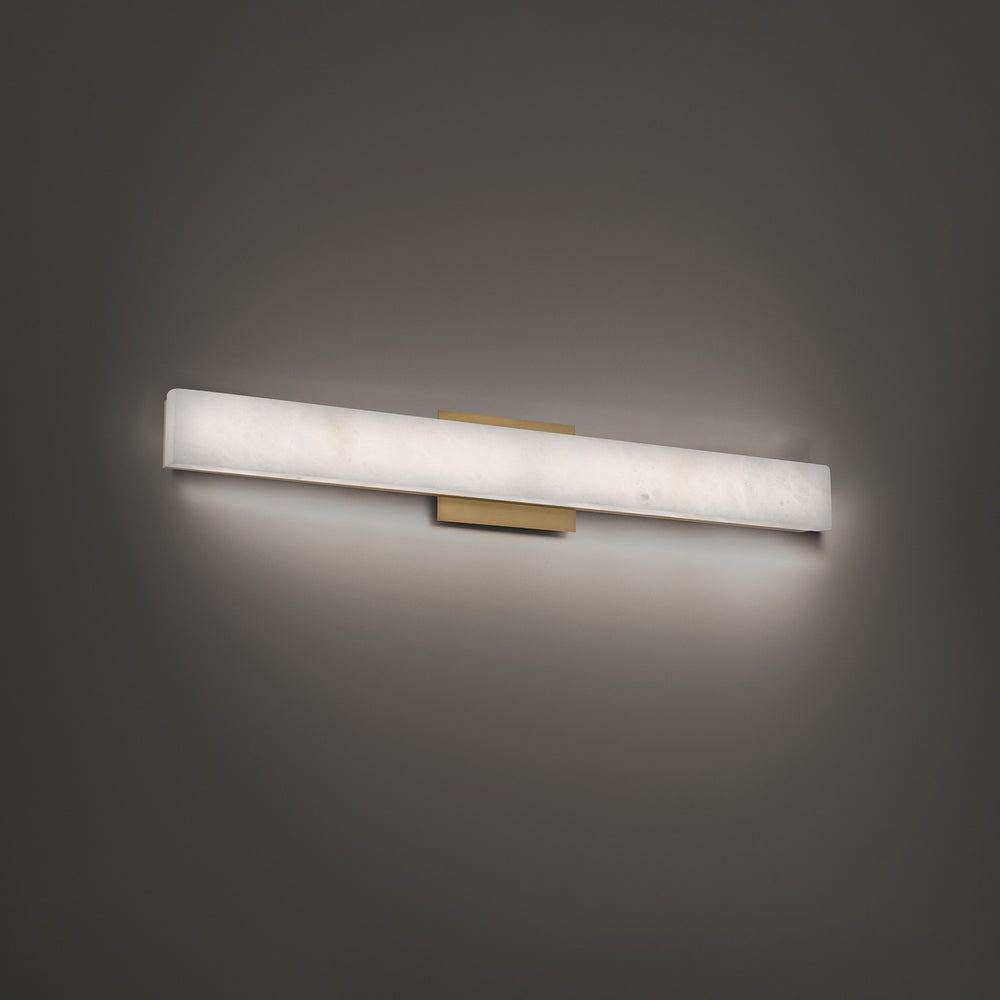Modern Forms Canada - LED Bath Vanity - Lanza - Aged Brass- Union Lighting Luminaires Decor