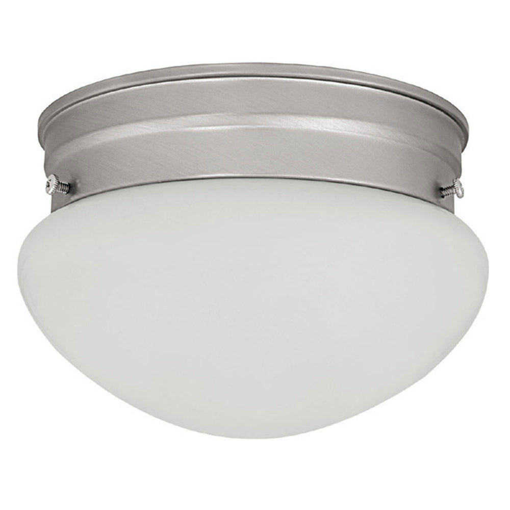 Capital Lighting - One Light Flush Mount - Scott - Matte Nickel- Union Lighting Luminaires Decor