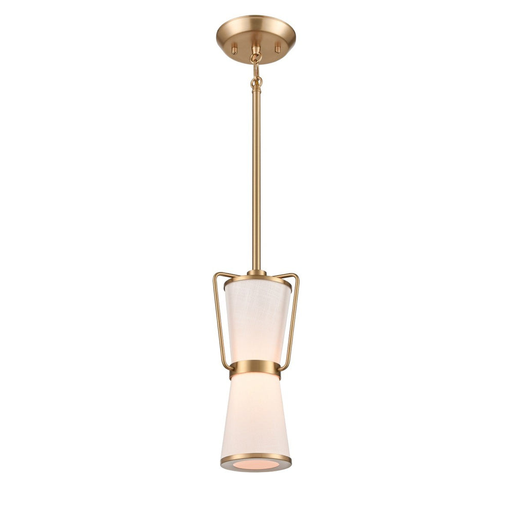 Artcraft Canada - One Light Pendant - Layla - Brushed Brass- Union Lighting Luminaires Decor